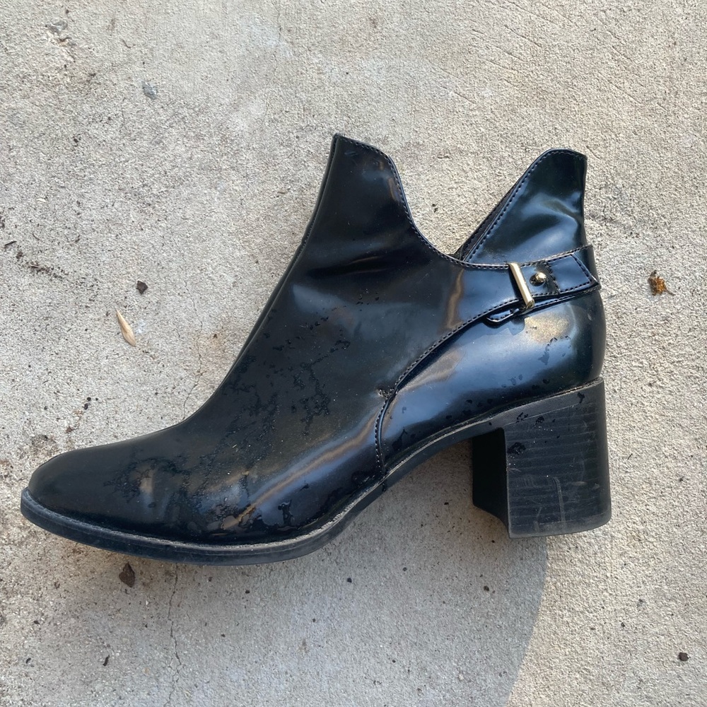Zara Vegan Leather Booties